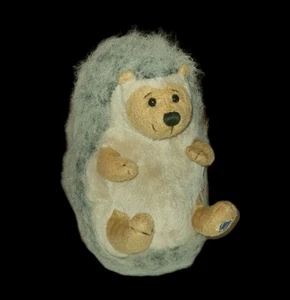 Retired GANZ Webkinz Plush Stuffed Animal Hedgehog Toy Brown Gray NO CODE 7 Inch - Picture 1 of 7