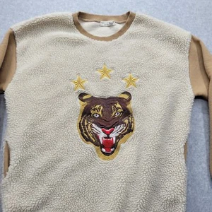 Lion Design Ebba Youth Brown Sweatshirt - Picture 1 of 15