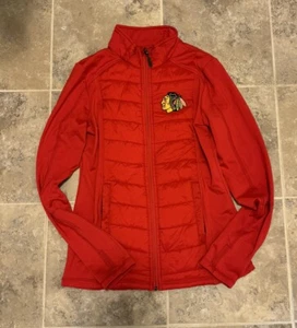 Chaqueta acolchada pequeña para mujer Chicago Blackhawks NHL G-III Carl Banks bordada - Imagen 1 de 9