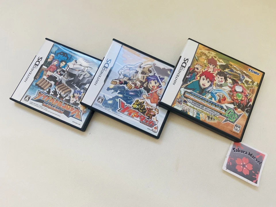 Nintendo DS ZOIDS Saga Battle Coliseum Dash Takara Tomy Japanese Game Tested JP - Image 1 of 1