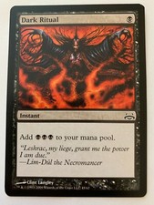 MTG Magic The Gathering - Dark Ritual - Duel Decks: Divine vs. Demonic - LP