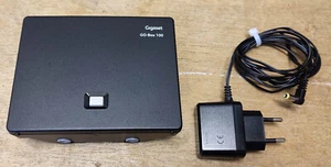 Gigaset GO-Box 100 Basisstation - Schwarz - Zdjęcie 1 z 2