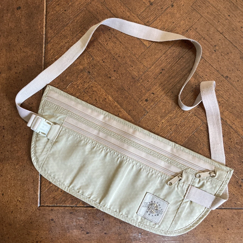 Eagle Creek Equipo de Viaje Cinturón Riñonera Cremallera Bolsa Caminata Caminar Ajustable Foto 1 de 4