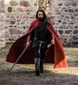Mittelalter Larp Umhang Gunnar Kapuze 150cm Baumwollumhang große Farbauswahl - Bild 1 von 28