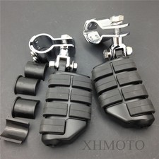 For Goldwing GL 1200 1500 1800 2001-2012 1" 1 1/4" Clamp Rider Foot Rest Peg