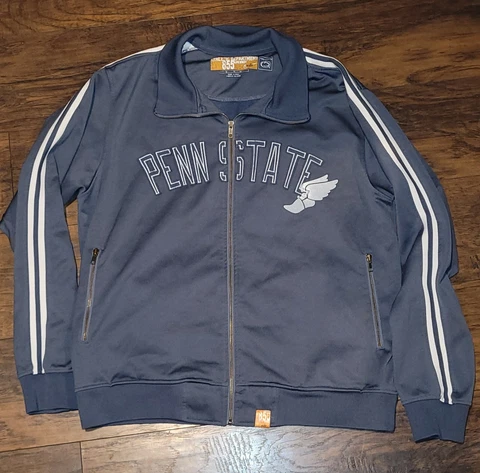 Mens Nike 855 Olive Street Full Zip Jacket Penn State Size XL Rare EUC Cover