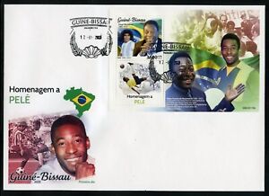 GUINEA BISSAU 2023 TRIBUTE TO POPE BENEDICT XVI SOUVENIR SHEET FIRST DAY COVER