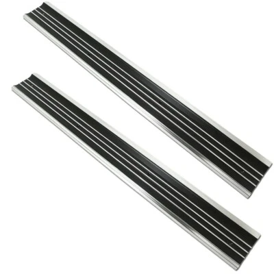 1968 - 77 Corvette двери порог потертости вход пластины пара комплект показать качество пластины новый - Изображение 1 из 4