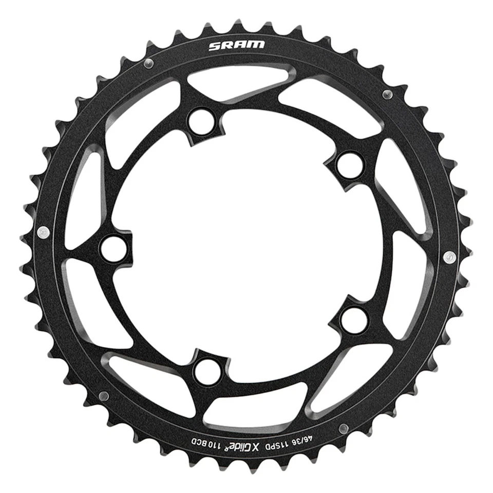 SRAM 11-Speed X-Glide 46T 110mm Chainring, Black (Use with 36T) - Image 1 of 1