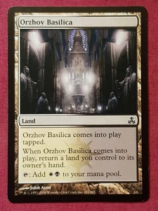 Tarjeta de tierra Magic The Gathering GILDPACT ORZHOV BASILICA Magic The Gathering - Imagen 1 de 2