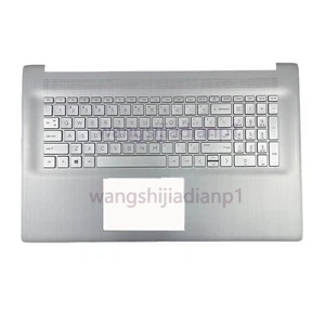 New For HP 17-CN 17-CP 17T-CN 17Z-CP Laptop Palmrest Backlit Keyboard M50456-001 - Afbeelding 1 van 7