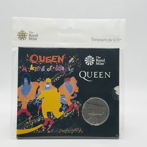 2020 Royal Mint Music Legends Queen A Kind Of Magic £5 Coin BUNC Limited Edition - Picture 1 of 3