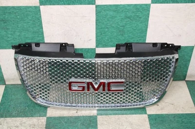 07-14 Yukon Denali *DMG* Chrome Front Bumper Upper Grill Grille Panel OE Factory Foto 1 de 4