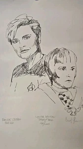VTG 1992 LTD Edition Star Trek Tasha Yar Sela Denise Crosby 11×17 Litho Print - Picture 1 of 10