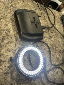 (funktioniert) Luxo Mikroskope von Unitron 18743 - dimmbares LED-Ringlicht mit hoher Leistung - Bild 1 von 15