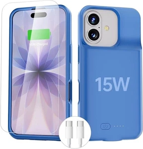 Funda Batería para iPhone 17,Realmente Potente 8500mAh Cargador Portátil Estuche... - Imagen 1 de 6