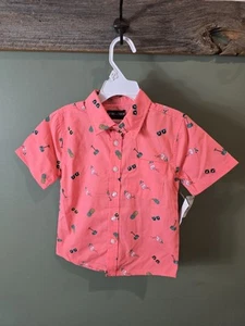 Buttons and Thread Boys Shirt Size 4T sznew - Picture 1 of 5