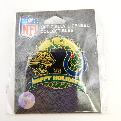 Jacksonville Jaguars VS Indianapolis Colts NFL Game Day Pin 12/18/2008 Everbank - Image 1 of 3
