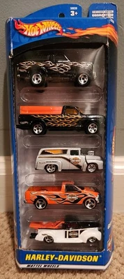 Hotwheels Harley Davidson paquete de regalo de 5 coches. Foto 1 de 4