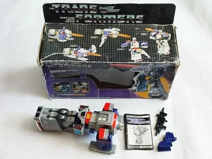 HASBRO G1 TRANSFORMERS 1986 DECEPTICON LEADR GALVATRON IN SCATOLA MA MANCA CANNONE - Foto 1 di 11
