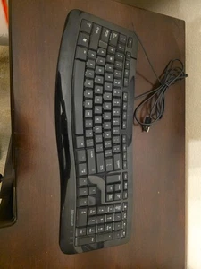Microsoft Comfort Curve Ergonomic Keyboard 3000 for Business USB - Model 1482 - Picture 1 of 3