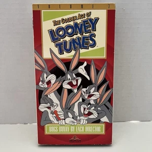 Golden Age Of Looney Tunes Vol 7 Bugs Bunny By Each Director - 1992 VHS ~ READ - Picture 1 of 4