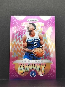 Anthony Edwards Groovy RC 2024-25 Panini Prizm #22 Basketball Case Hit SSP - Picture 1 of 4