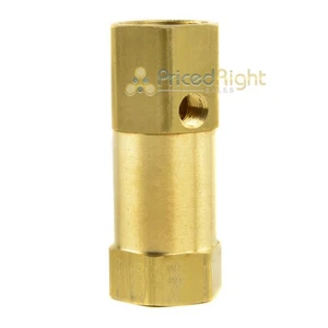 3/4" In line Air Compressor Check Valve Inline Brass Side Unloader Port - Picture 1 of 10
