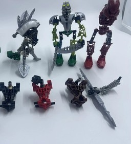 LEGO BIONICLE Hero Factory Bulk : 6801 8567 8564 Lot 30 Parts Pieces MASKS MOCs