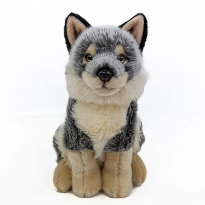 Kuscheltier Wolf sitzend 28 cm - Bild 1 von 4