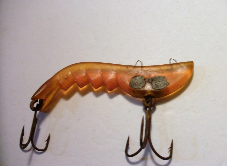 Vintage Sportman Shrimp Fishing Lure, 3 Inch, Made in Corpus Christi, Texas - Image 1 of 4