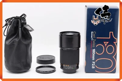 NO HAZE&FUNGUS CONTAX CARL ZEISS SONNAR 180MM F2.8 MMJ C/Y MOUNT LENS - Image 1 of 4