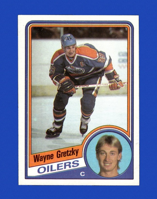Topps Wayne Gretzky Edmonton Oilers Ice Hockey Trading Cards