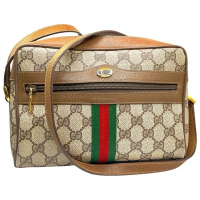 RARE Vintage GUCCI GG Ophidia Crossbody Bag Brown - Image 1 of 4