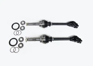 Front Axle Pair with Wheel Bearing Kits for Polaris 2200960, 3610019 - Picture 1 of 7