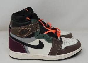 Air Jordan 1 Retro High OG Brown 'Hand Crafted' 2021 (DH3097-001)  Size 10 NEW - Picture 1 of 11
