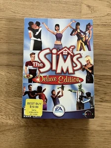 The Sims Deluxe Edition PC Game (2002) Big Box • Complete • Tested • EA Maxis - Picture 1 of 13