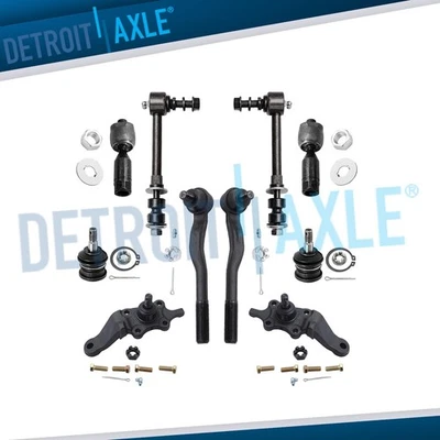 Front Upper Lower Ball Joint Tie Rod Sway Bar Kit for 1996 - 2002 Toyota 4Runner - Image 1 of 4