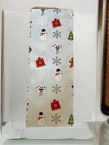 Vintage Christmas Theme Single Wrapping Sheet Size 30"x20" Multi Color - Picture 1 of 6