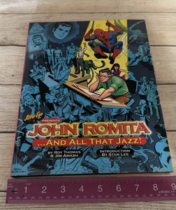 JOHN ROMITA  AND ALL THAT JAZZ By Roy Thomas & Jim Amash - Hardcover MUST SEE - Bild 1 von 8