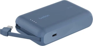 Belkin BoostCharge Portable Power Bank 10000mAh Fast Charging For iPhone 16 Blue - Picture 1 of 4