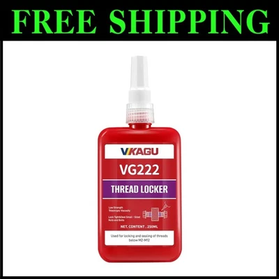 Purple Low Strength Threadlocker - 8.45 Oz Anaerobic Screw Glue for Safe Bonding - Image 1 of 4