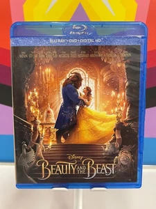 Beauty and the Beast (Blu-ray + DVD 2017) Live Action Emma Watson *no digital - Imagen 1 de 2