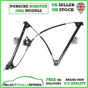 NEW PORSCHE BOXSTER 986 DRIVERS SIDE FRONT RIGHT WINDOW REGULATOR 1996-2004 - Picture 1 of 6