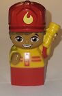 Lego Mega Bloks Freddy The Firefighter Replacement First Builder Firefighter Man