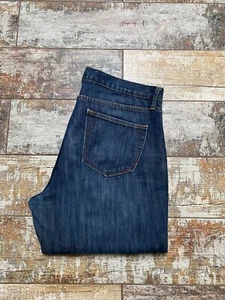 Pantalones de mezclilla para hombre Banana Republic azul marino con cremallera talla W35/L28 - Imagen 1 de 5
