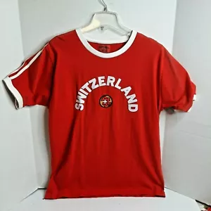 Camiseta deportiva de fútbol suizo PPA-SFV talla XL roja ¡NUEVA!. - Imagen 1 de 10