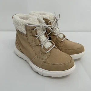 NWOB Sorel Explorer Next Carnival Womens Tan Waterproof Winter Boots Size 6.5 - Picture 1 of 10