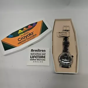 Vintage Armitron Crayola Wrist Watch Retro Colors Collector Watch Binny Smith - Picture 1 of 20