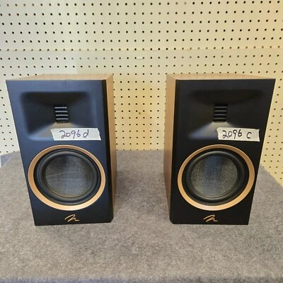 Altavoz de estantería MartinLogan Motion B10 5,5" (par) nogal (usado, sin caja) #2096 Foto 1 de 4